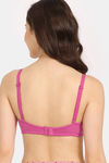 Rosaline Cyber Grove Everyday Double Layered Non Wired 3/4th Coverage T-Shirt Bra - Fiji Flower — thumbnail 2